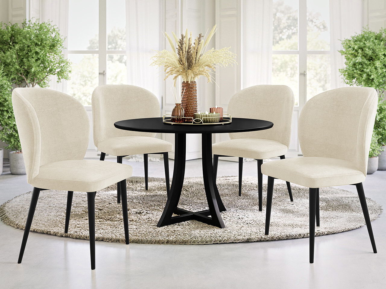 Szék Jackson 104 (Fekete + Magic Velvet 2250)