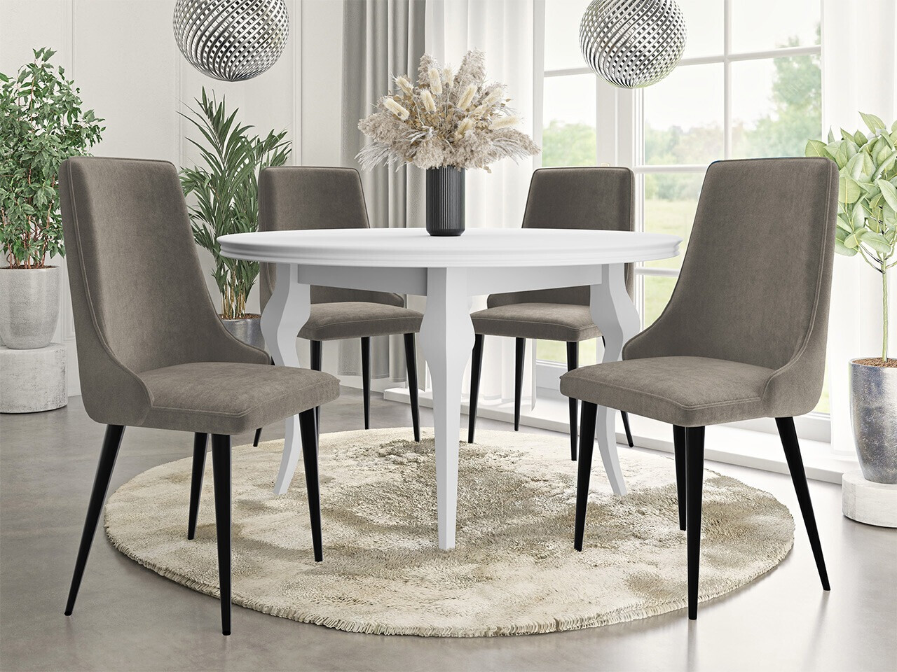 Szék Jackson 106 (Fekete + Magic Velvet 2209)