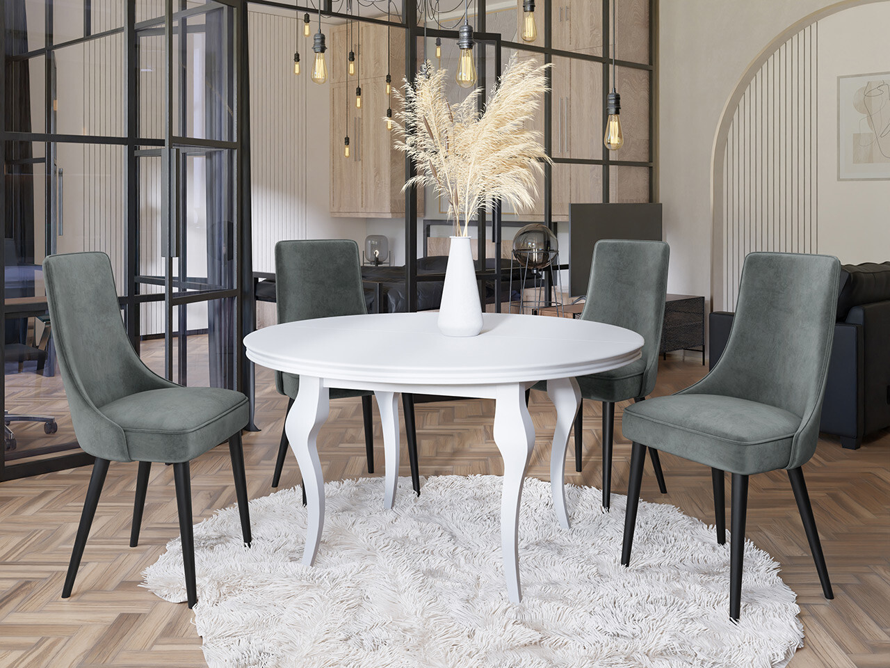 Szék Jackson 107 (Fekete + Magic Velvet 2217)