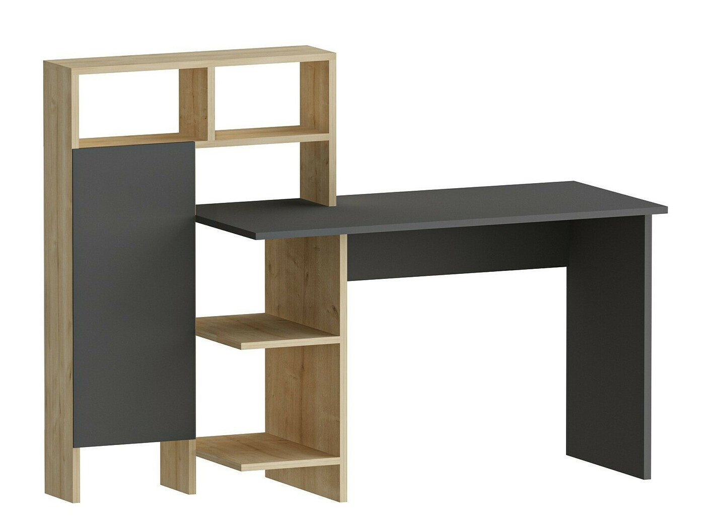 Íróasztal Kailua 594 (Antracit + Tölgy)