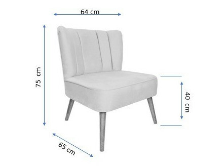 Fotel Altadena 235 (Bordó)