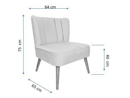 Fotel Altadena 235 (Világoskék)