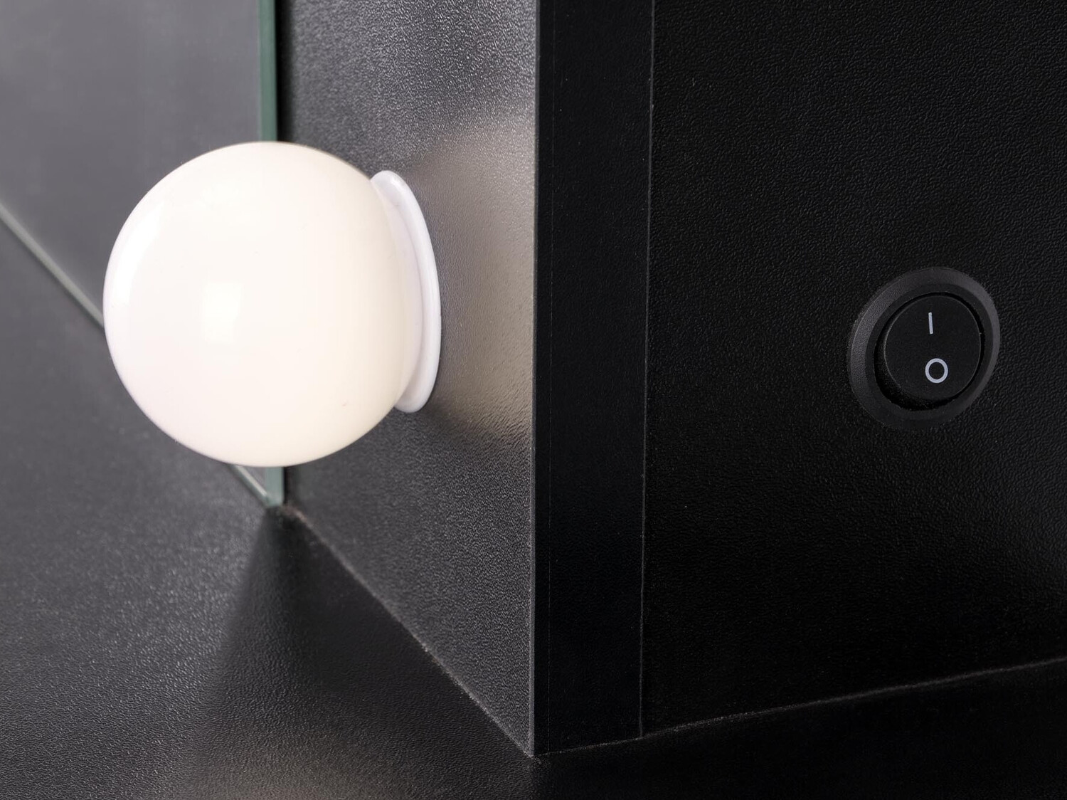 Fésülködő asztal Houston Gaudium (Fekete)