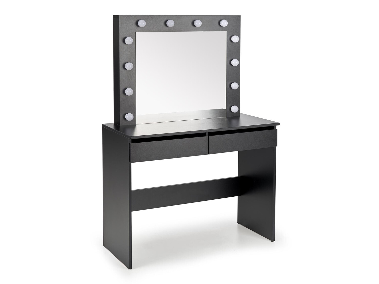 Fésülködő asztal Houston Gaudium (Fekete)