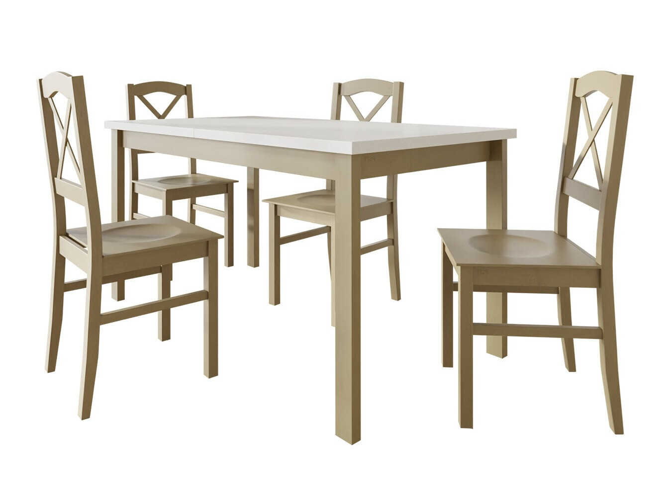 Étkezőgarnitúra Victorville 286 (Sonoma tölgy + Fehér)