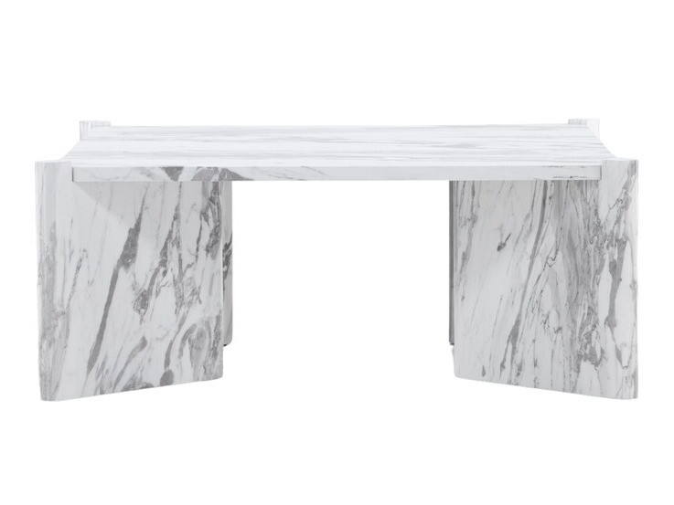 Dohányzóasztal Dallas 4198 (Fehér márvány)