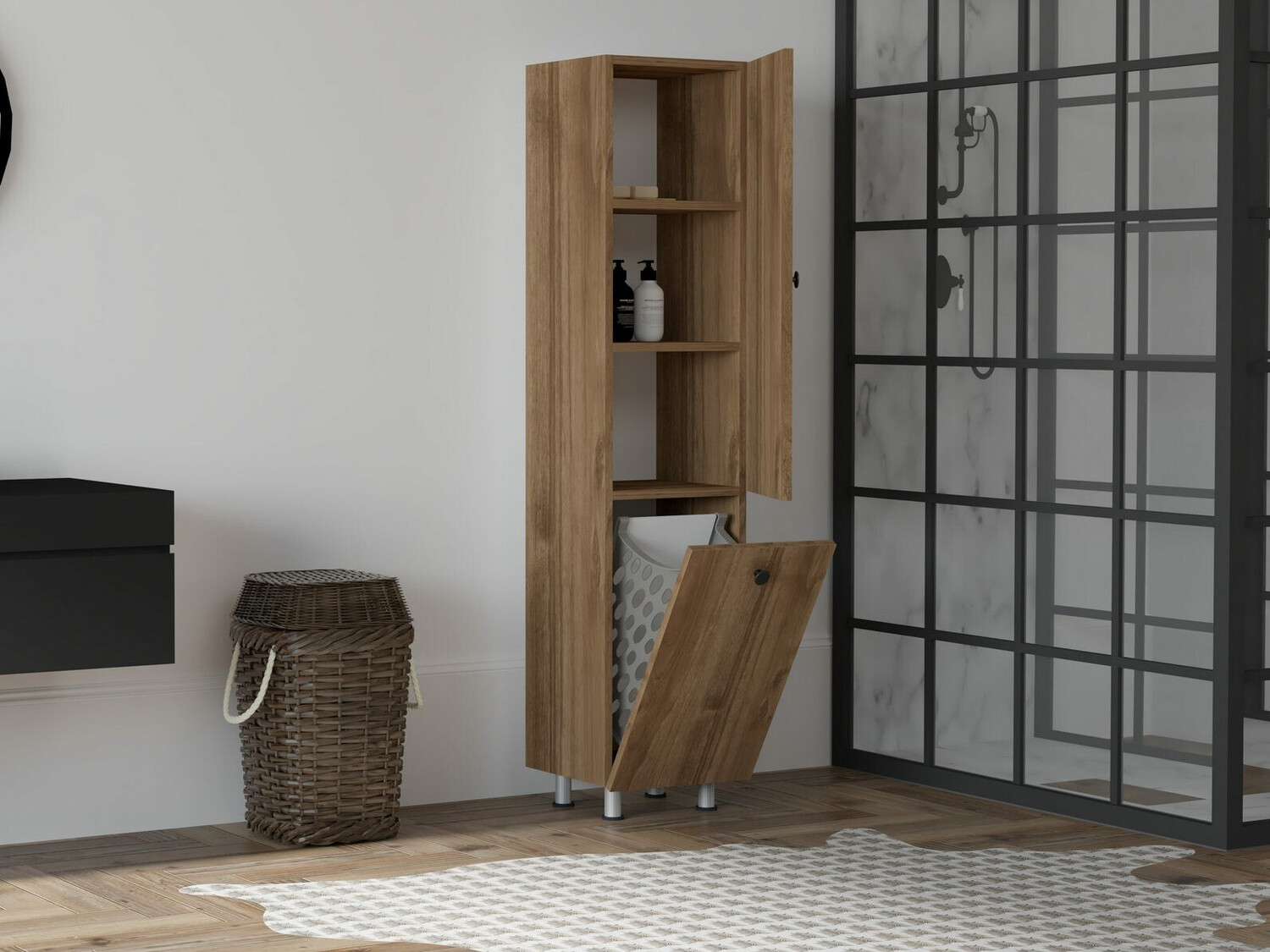 Álló fürdőszoba szekrény Kailua 2079