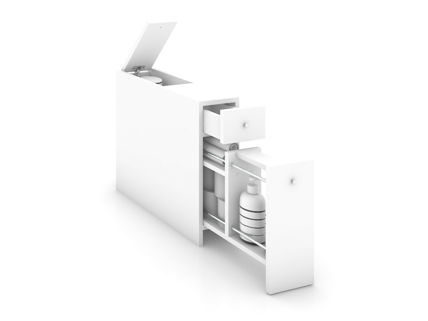 Beépített fürdőszoba szekrény Kailua 777