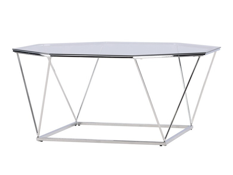 Dohányzóasztal Dallas 4211 (Ezüst)