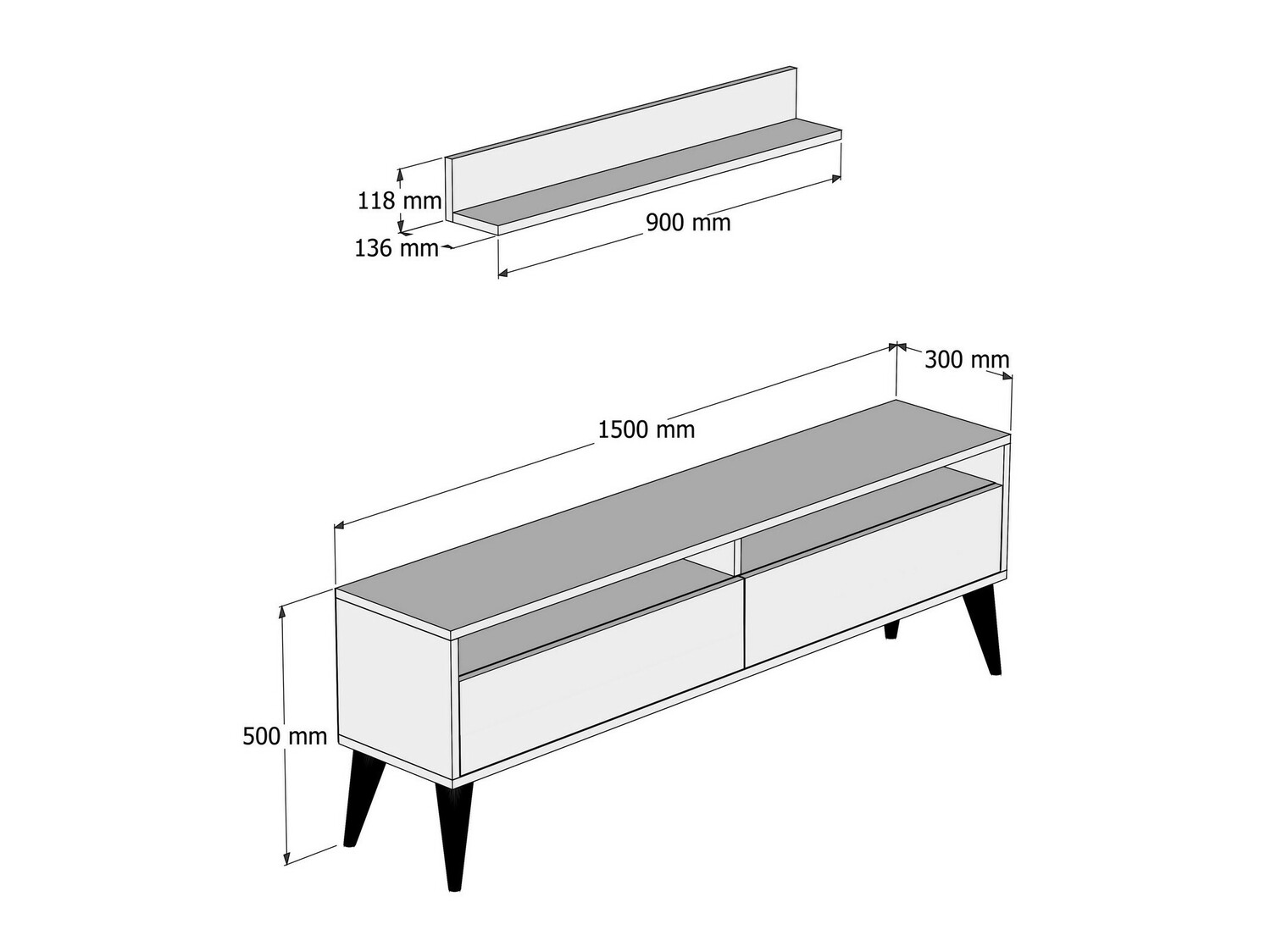 Nappali szett Kailua 860