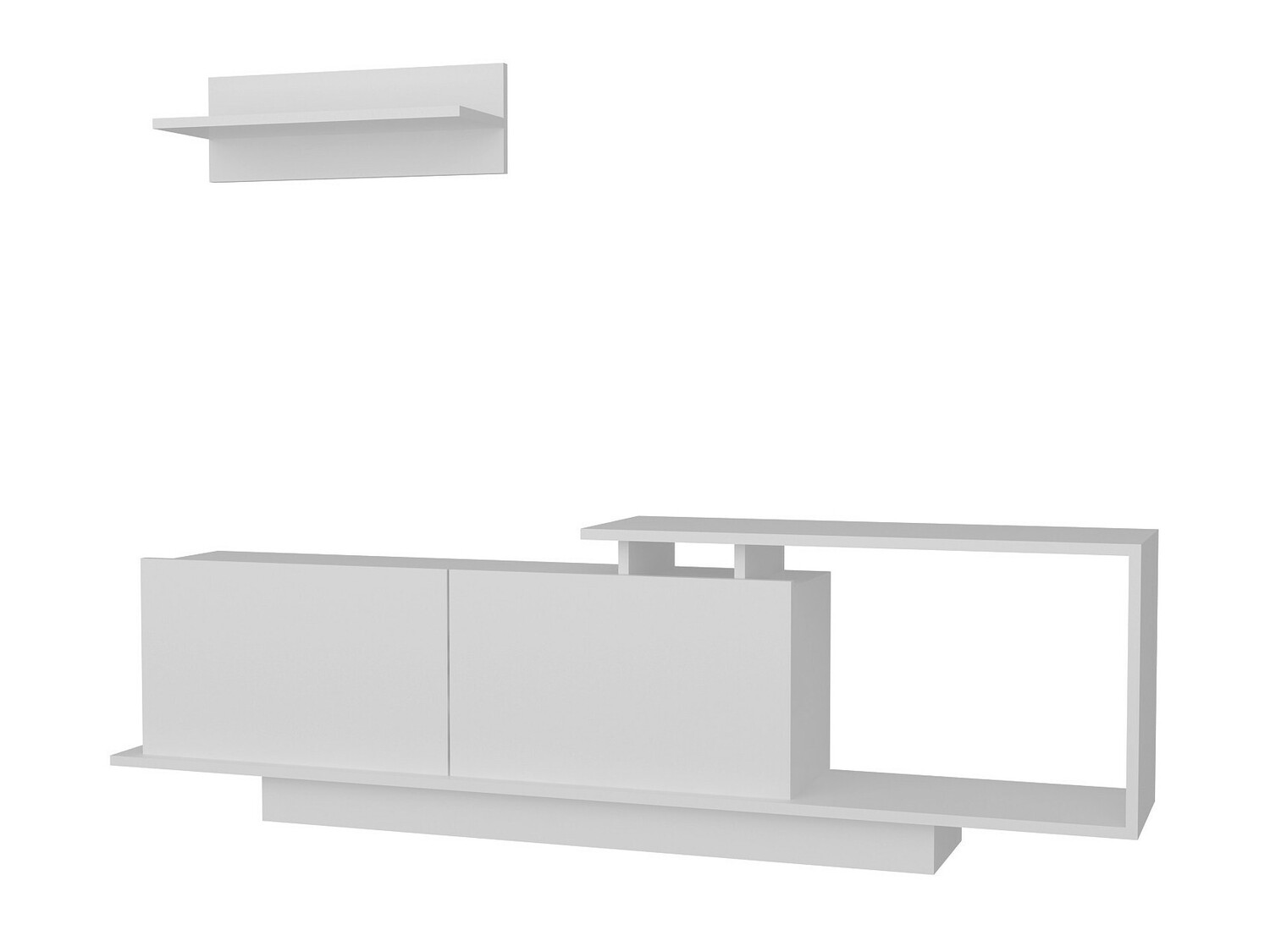 TV-állvány Kailua 849 (Fehér)