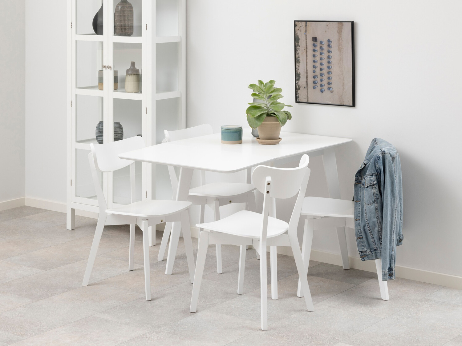 Étkezőgarnitúra Norsica 710 (Fehér)