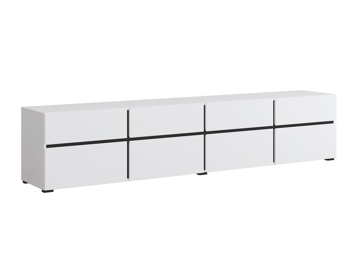 TV-állvány Alfere 101 (Fehér)