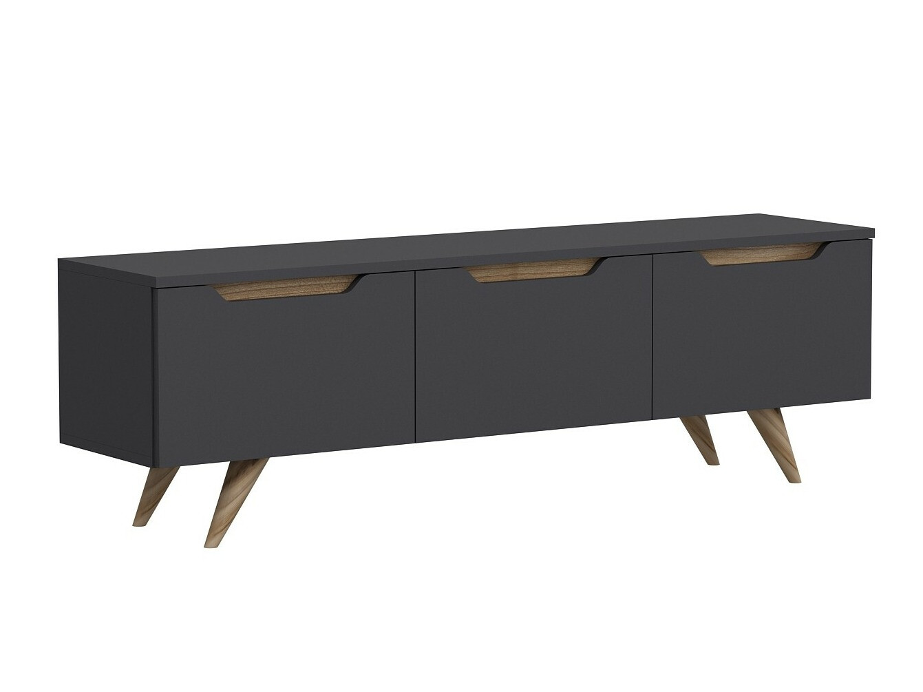 TV-állvány Kailua 947 (Antracit + Tölgy)