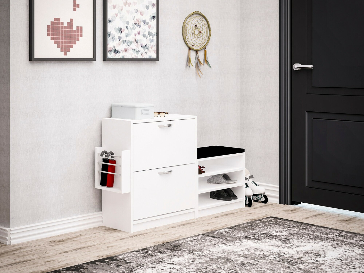 Cipőtároló Kailua 1053