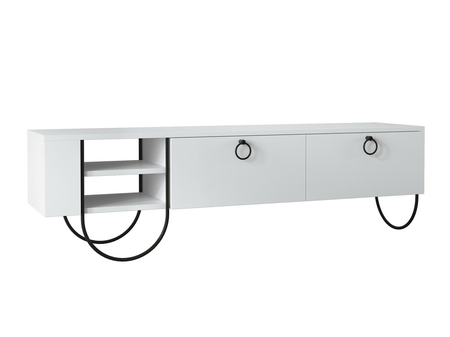 TV-állvány Kailua 1046 (Fehér)