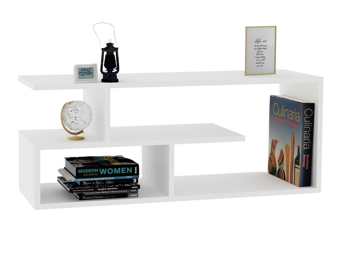 TV-állvány Kailua 1214 (Fehér)