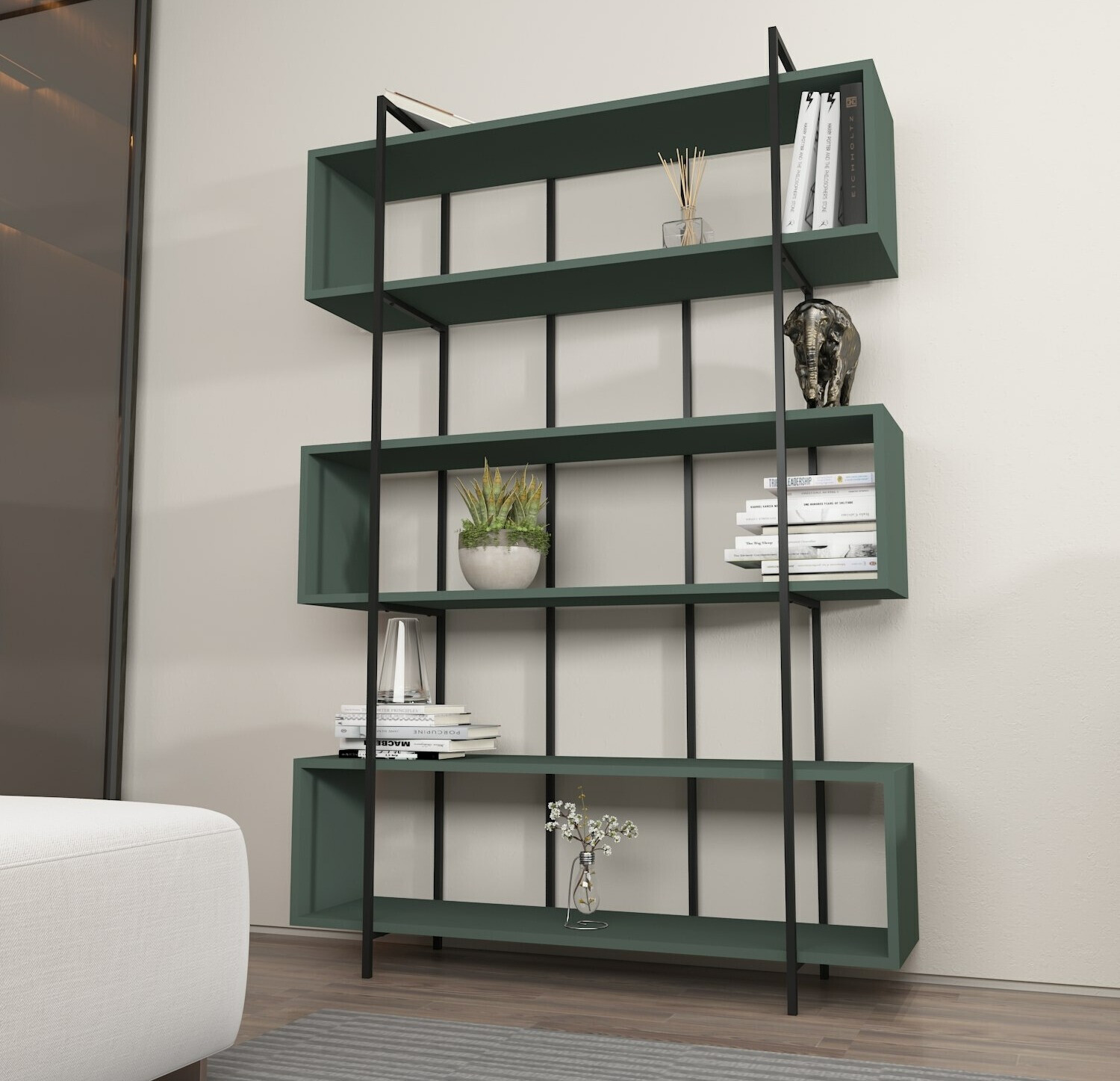 Könyvespolc Kailua 1245