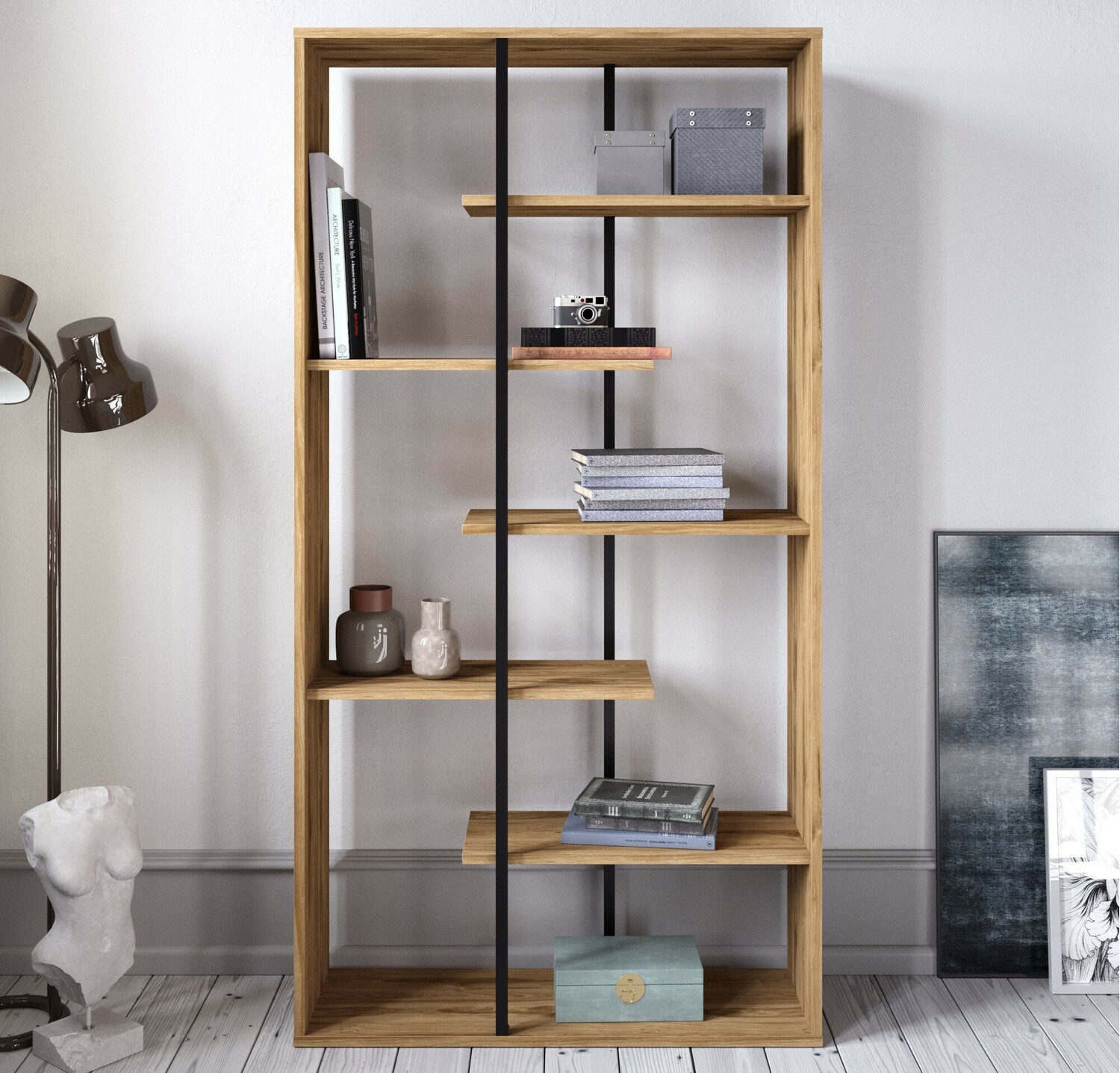 Könyvespolc Kailua 1249