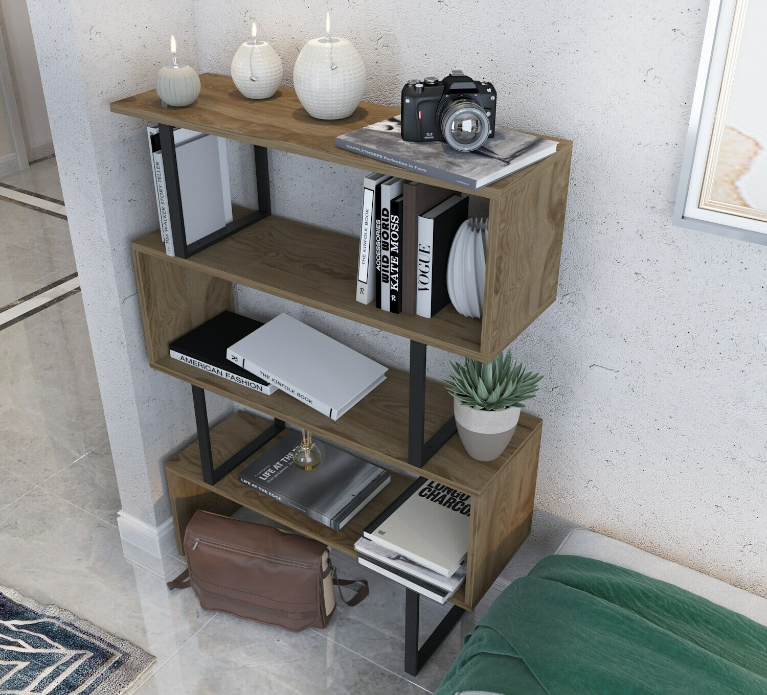 Könyvespolc Kailua 1252