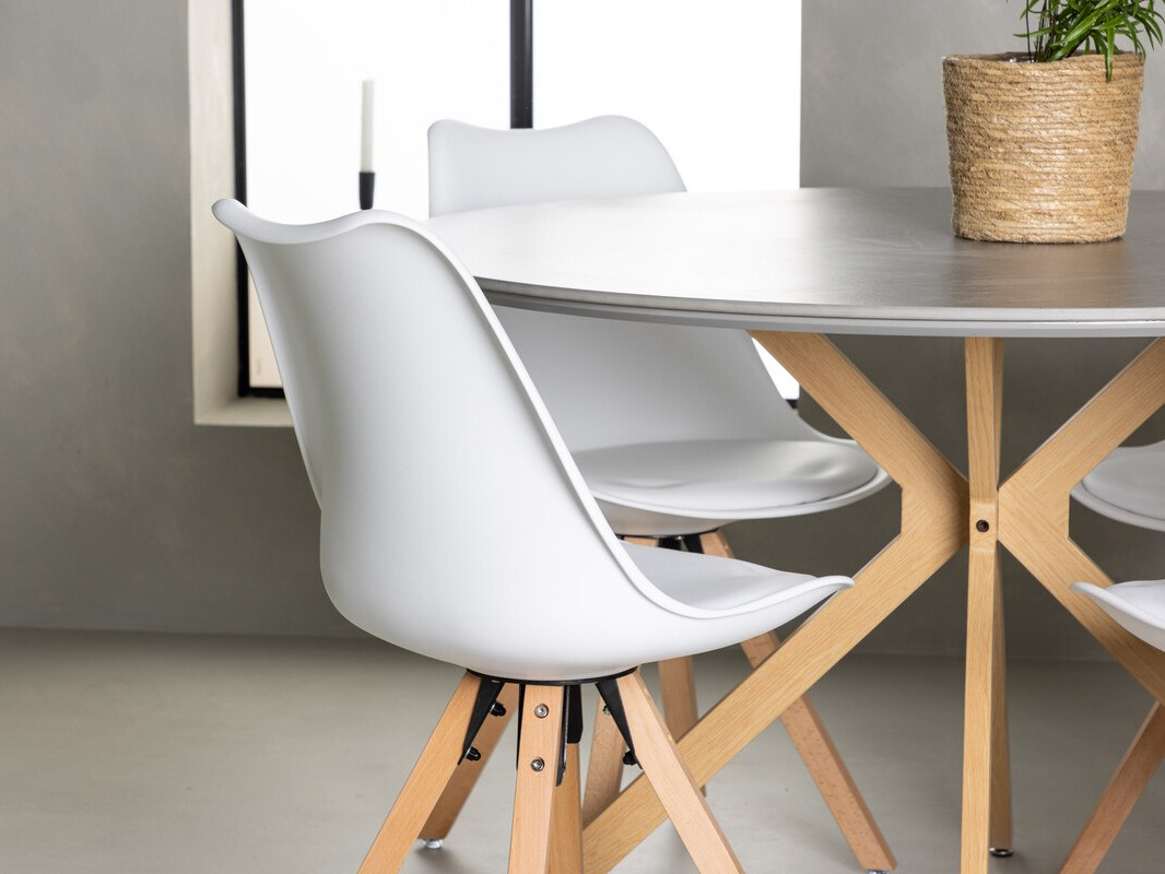 Étkezőgarnitúra Dallas 4237 (Fehér)