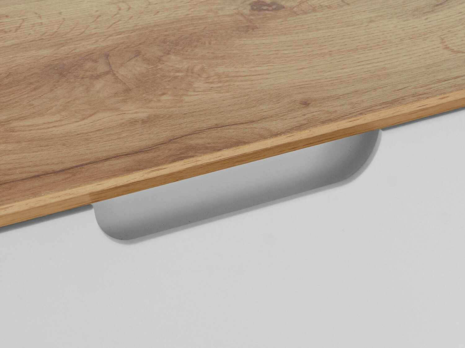 TV-állvány Dorvou 102 (Fehér + Tölgy)