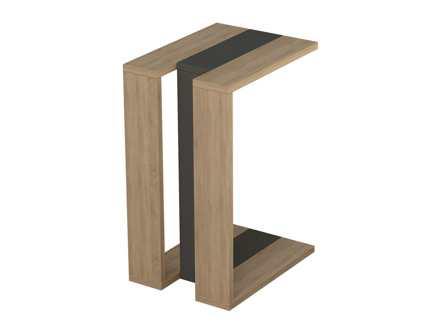 Kisasztal Kailua 1380 (Antracit + Tölgy)