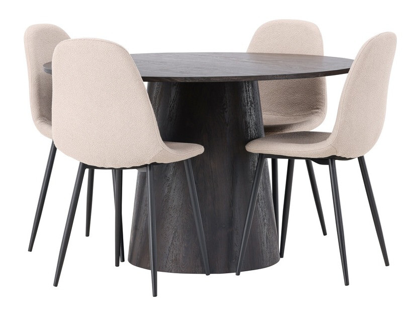 Étkezőgarnitúra Dallas 4247 (Sötét barna)