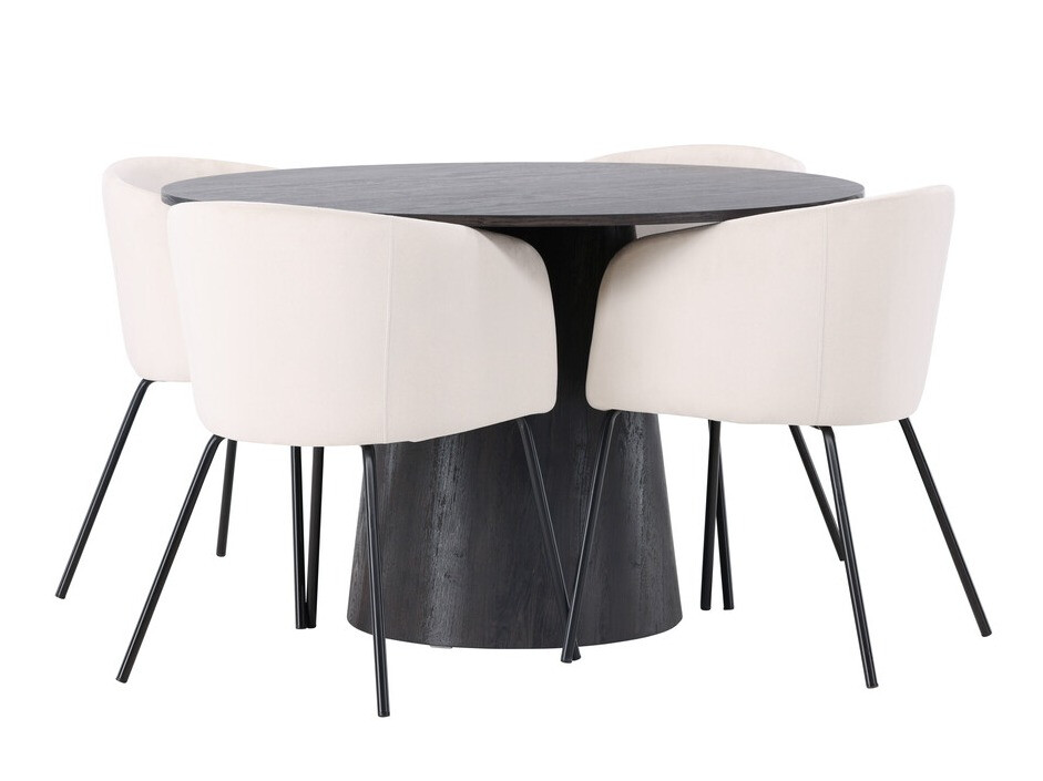 Étkezőgarnitúra Dallas 4249 (Sötét barna)