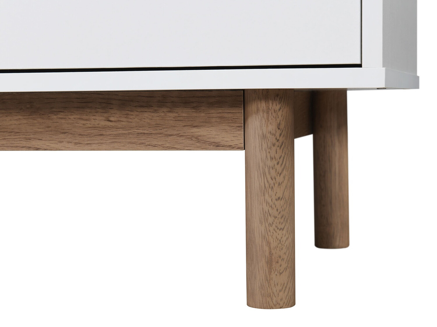 Komód Nolcalu 100 (Fehér + Tölgy)