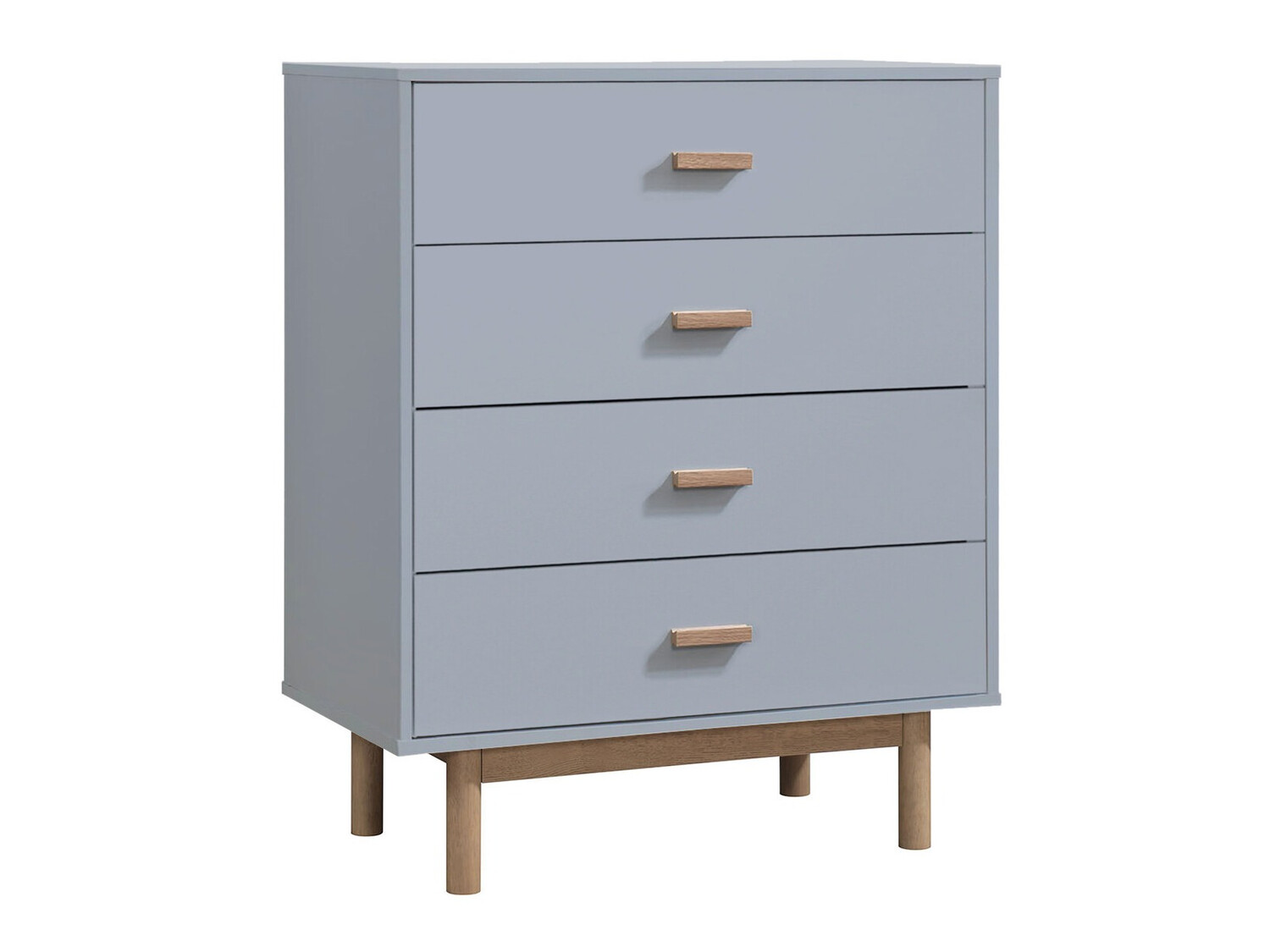 Komód Nolcalu 103 (Szürke + Tölgy)
