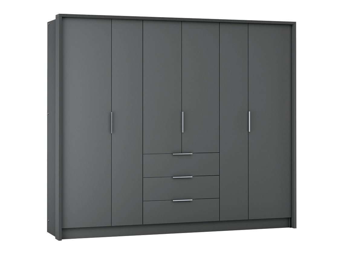 Gardróbszekrény Honolulu 180 (Grafit)