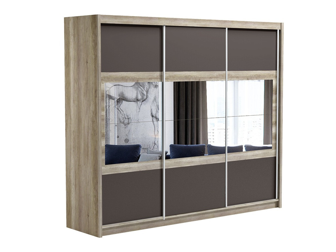 Gardróbszekrény Honolulu 109 (Lava + Canyon tölgy)