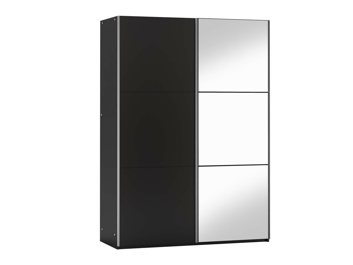 Gardróbszekrény Honolulu 123 (Fekete)