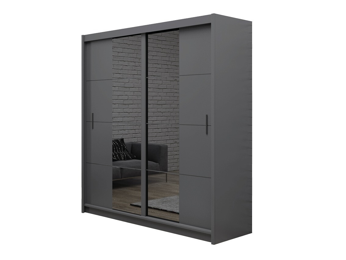 Gardróbszekrény Honolulu 207 (Grafit)