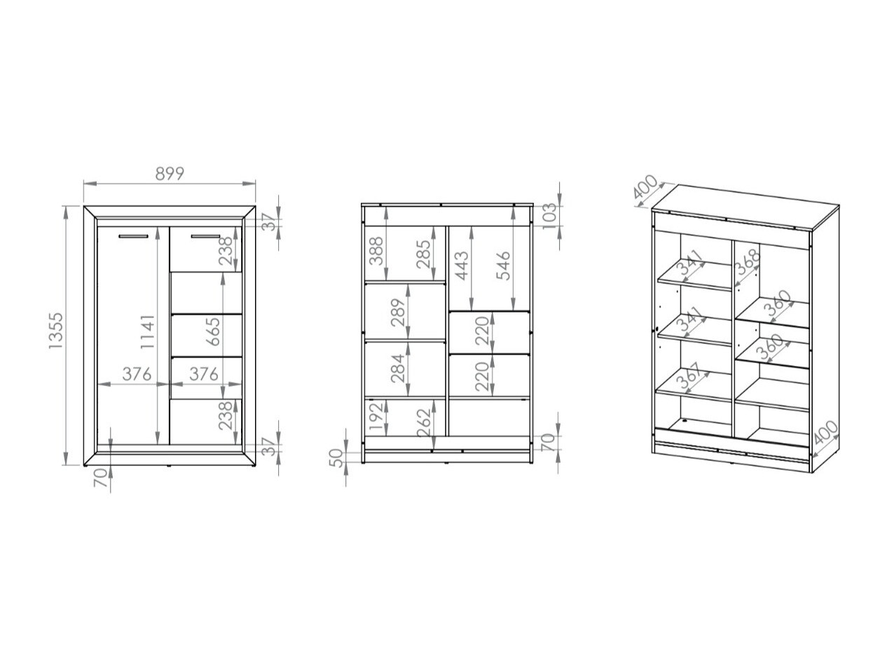 Szekrény Cirfivo 110