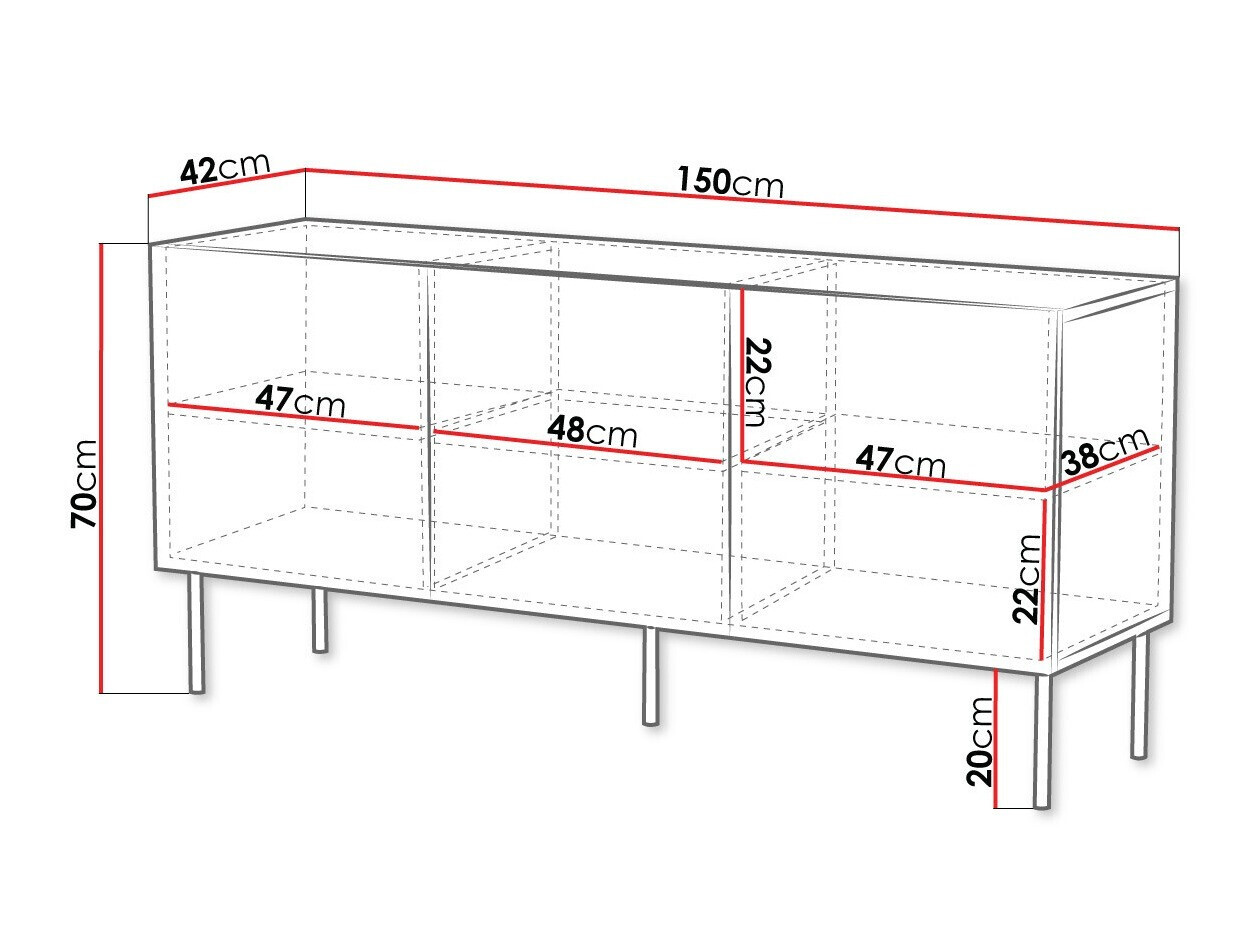 Szekrény Venophu 100
