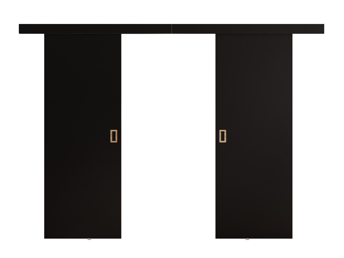 Tolóajtók Dover 200 (Fekete)