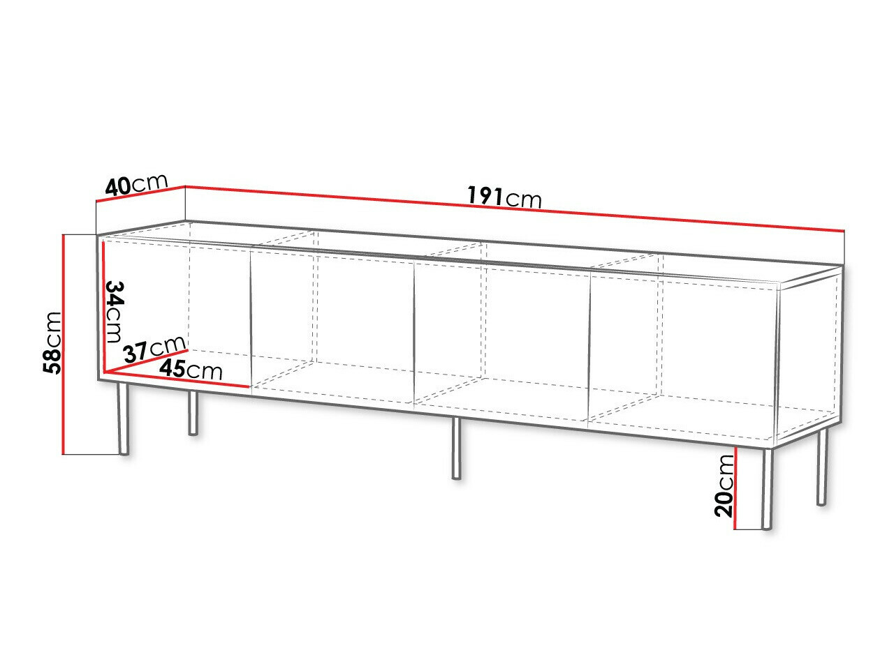 TV-állvány Doctrina