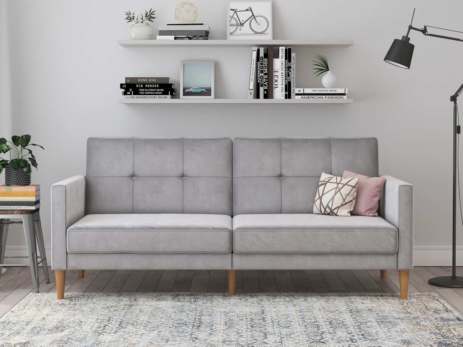 Kanapéágy Denton 1178 (Világosszürke)