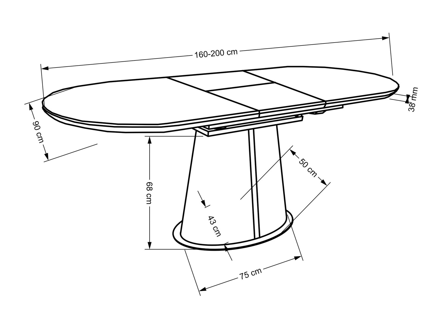 Étkezőgarnitúra Houston 1577