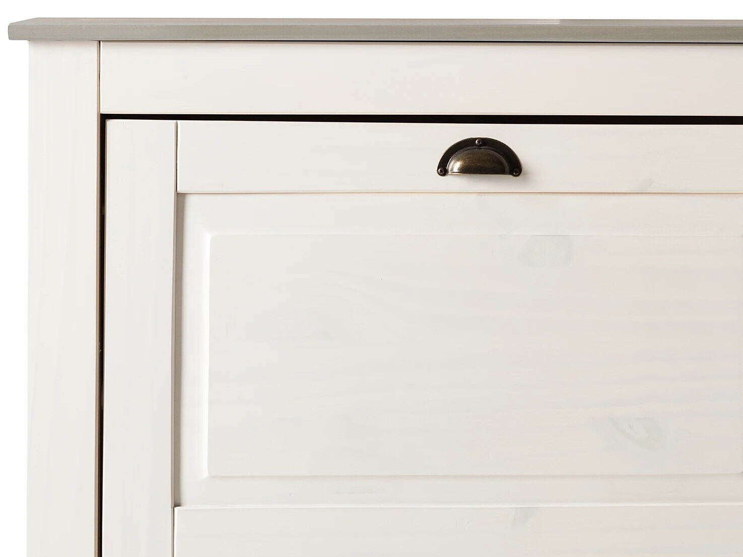 Cipőtároló Etviri 103 (Fehér + Szürke)