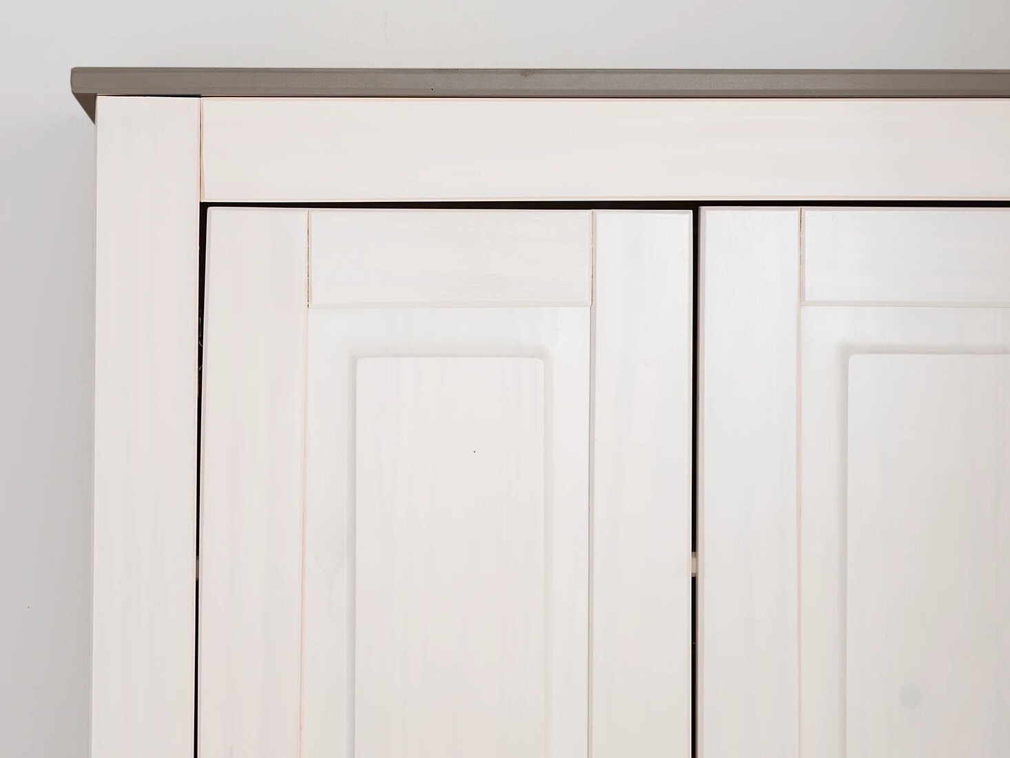 Gardróbszekrény Etviri 109 (Fehér + Szürke)