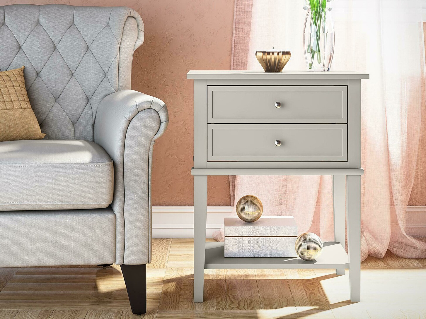 Kisasztal Sonfivo 107 (Taupe)