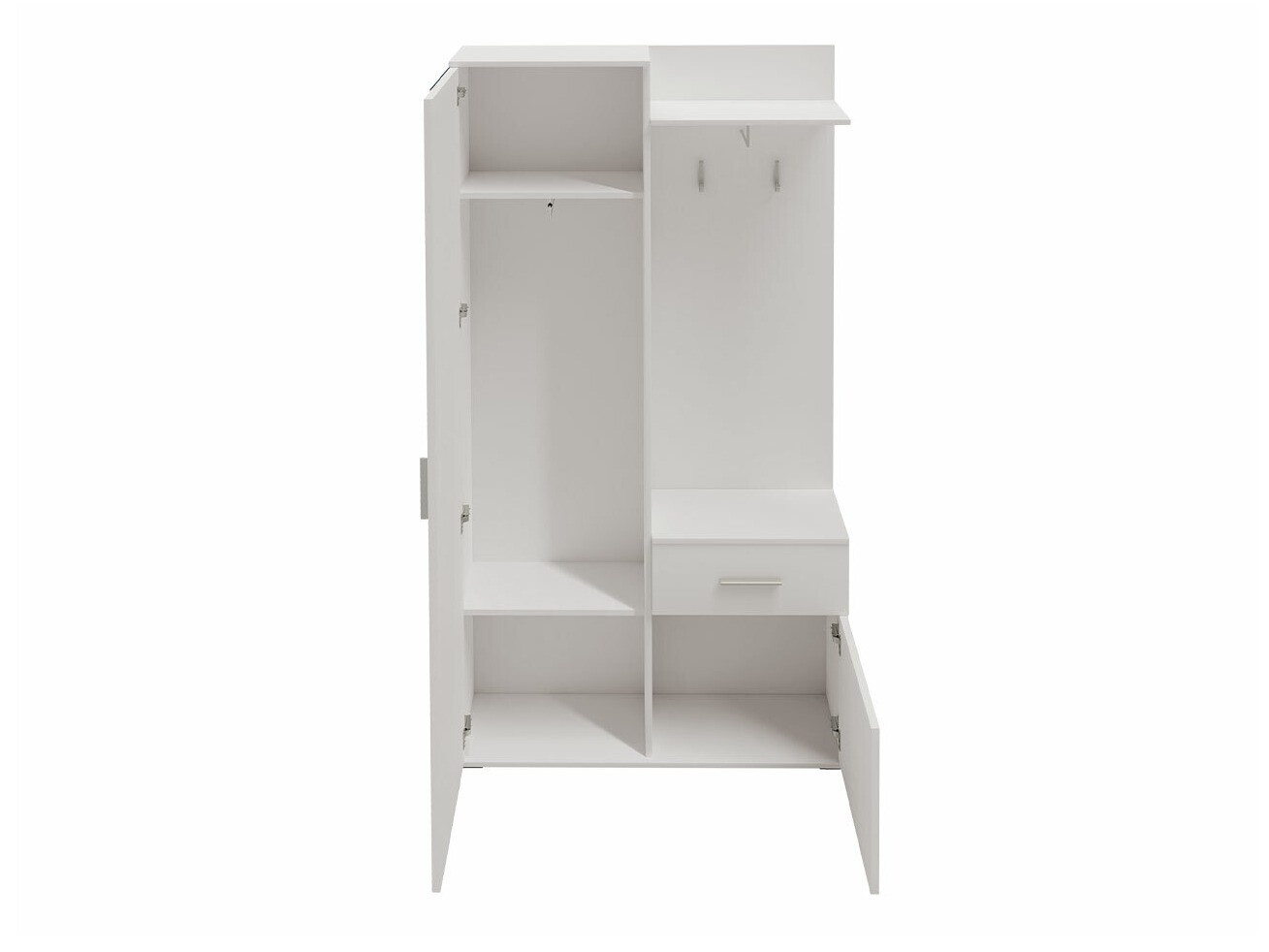 Előszoba garnitúra Stanton 103 (Fehér)