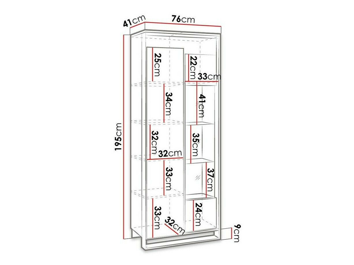 Könyvespolc Luliru 123