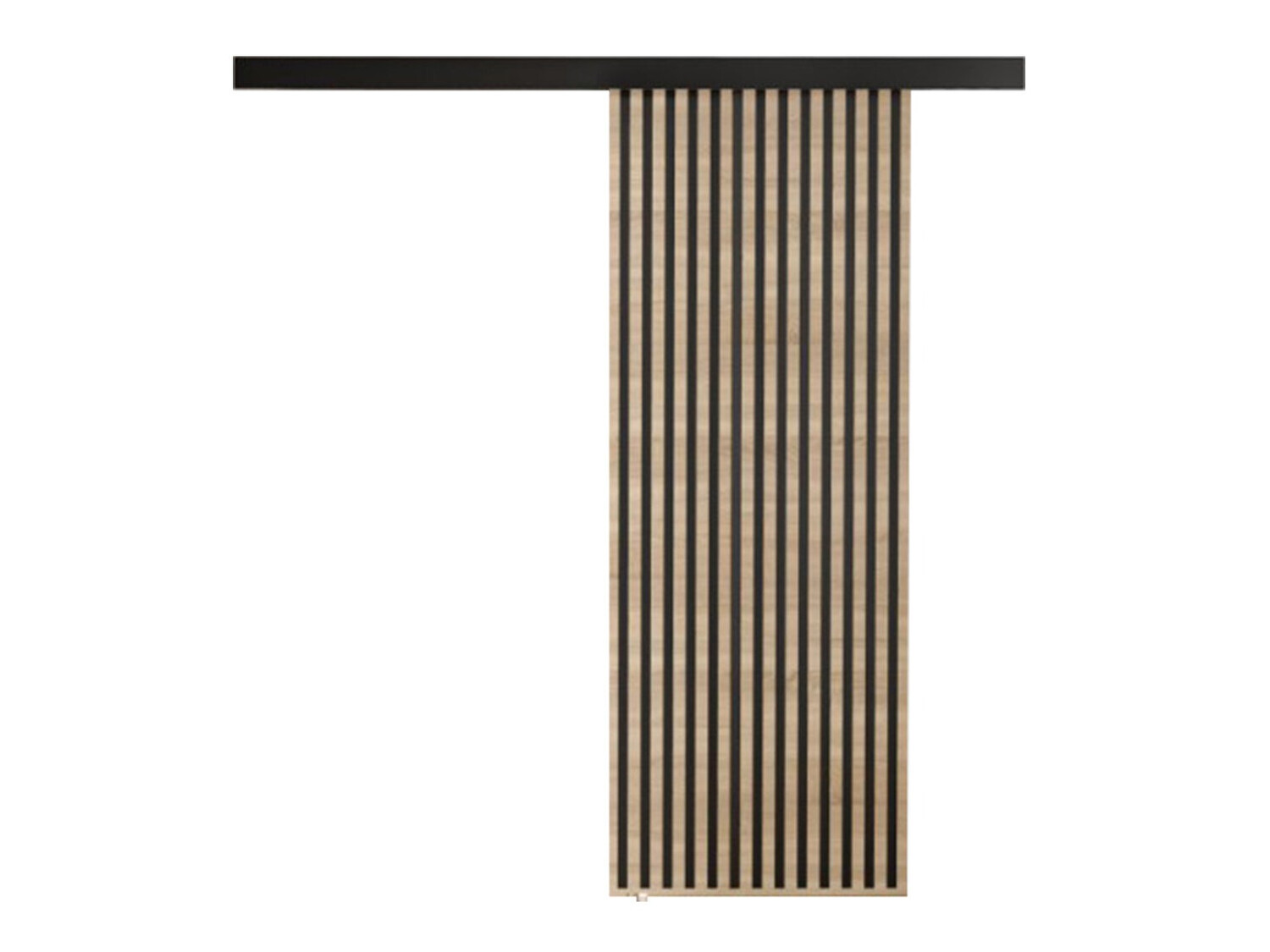 Tolóajtók Dover 201 (Sonoma tölgy + Fekete)