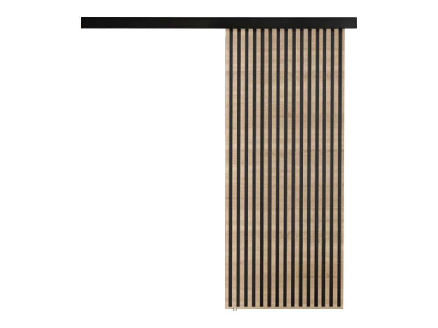 Tolóajtók Dover 202 (Sonoma tölgy + Fekete)