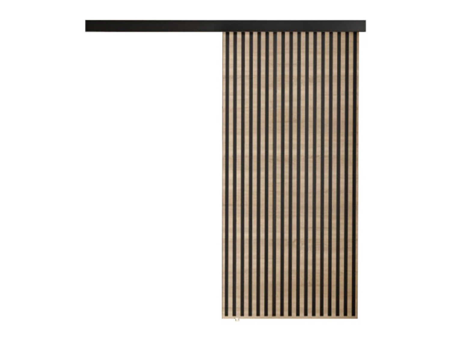 Tolóajtók Dover 203 (Sonoma tölgy + Fekete)