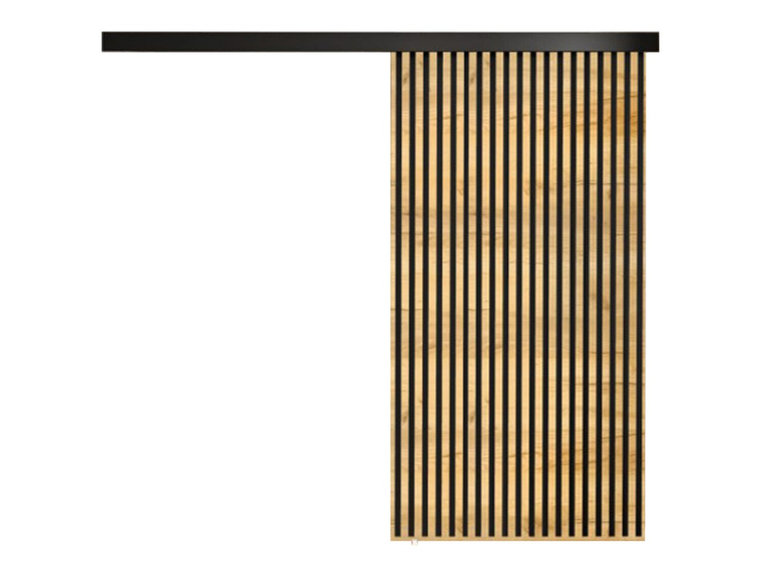 Tolóajtók Dover 204 (Kézműves aranytölgy + Fekete)